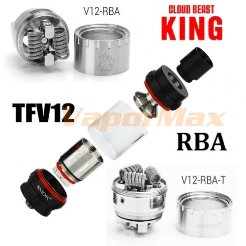 SMOK TFV12 Cloud Beast King - RBA Edition (оригинал) фото 3
